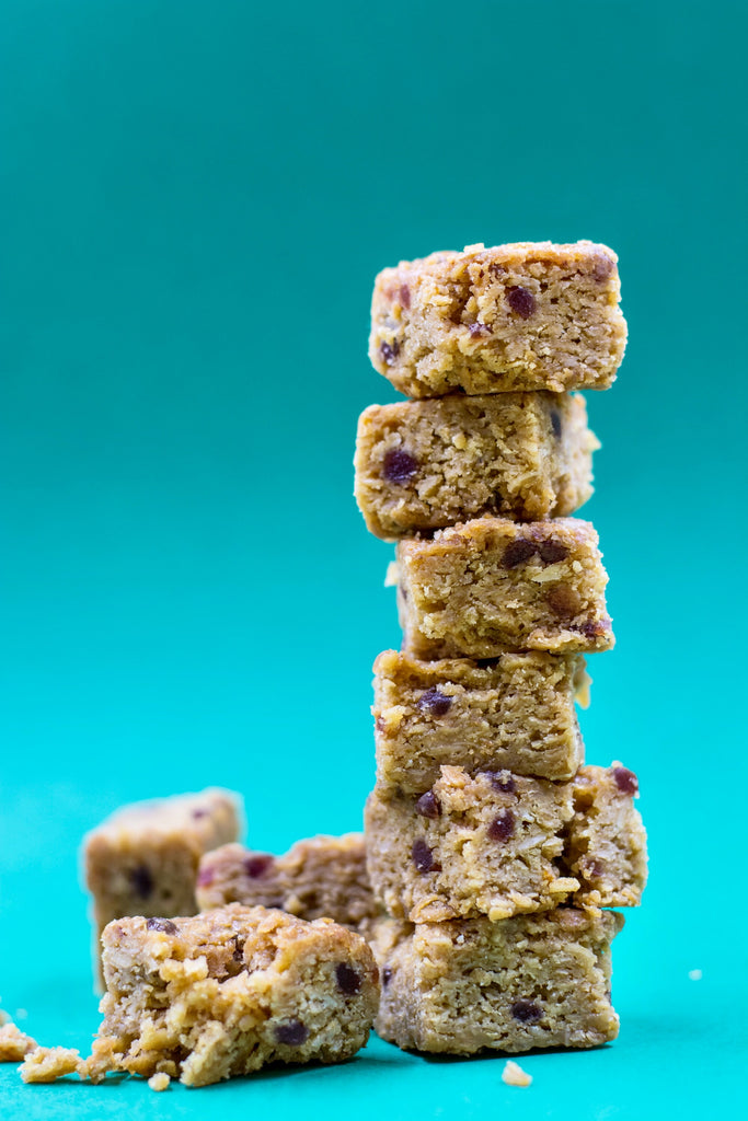 Four ingredient no bake bar (yummy way to get half your daily dose)