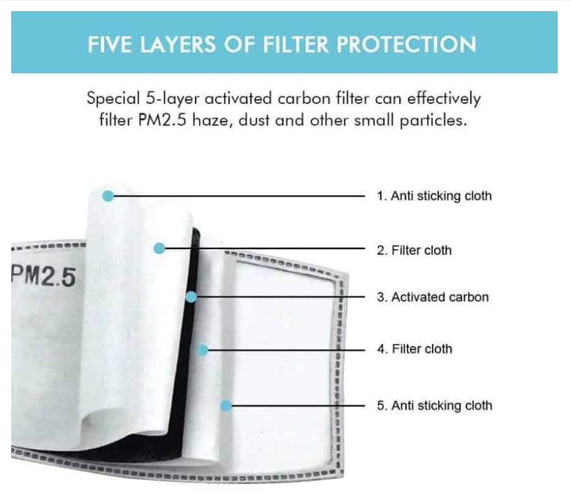 Additional PM2.5 Filters - 10 pack